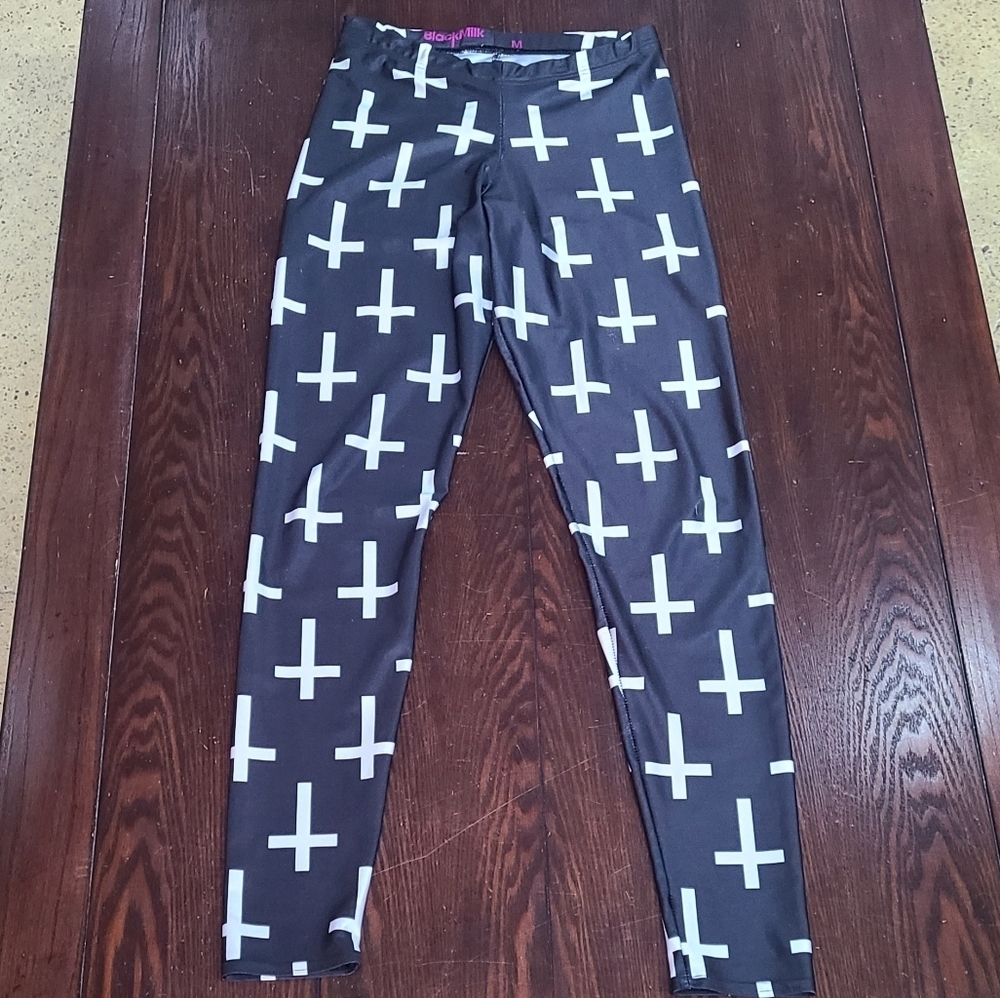 Black Milk SOLD OUT St.Peter Cross Leggings